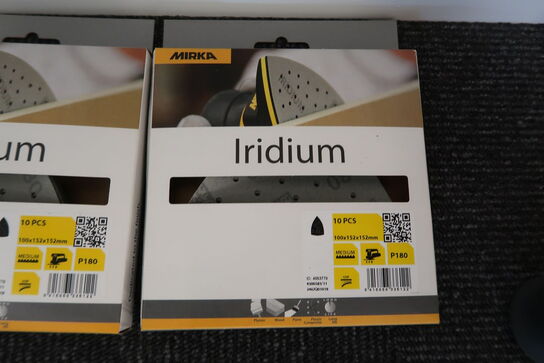 4 pk. Mikra Iridium slibepapir P80 & P180