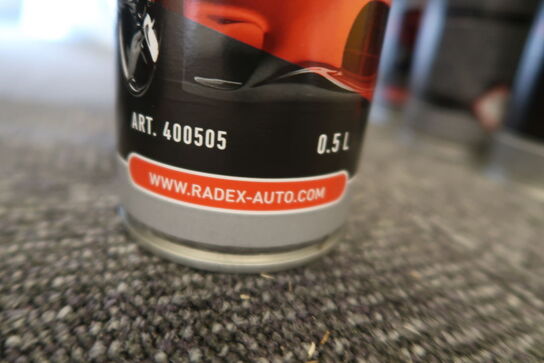 8 stk. Radex Spray-it Aerosol Silver 0,5L