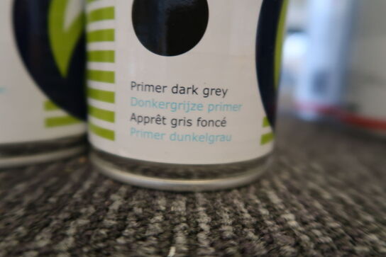 5 stk. Finixa Primer Filler - Dark Grey 400ml