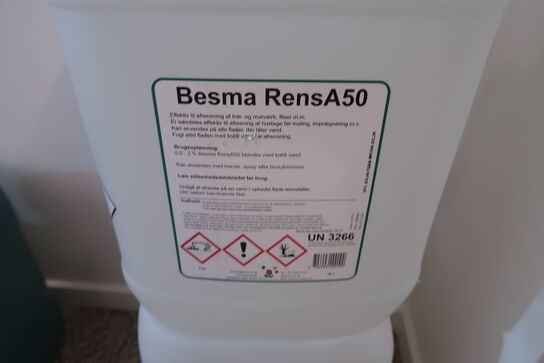 2 stk. Besma RensA50 - 20 ltr. 