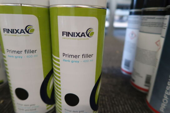 5 stk. Finixa Primer Filler - Dark Grey 400ml