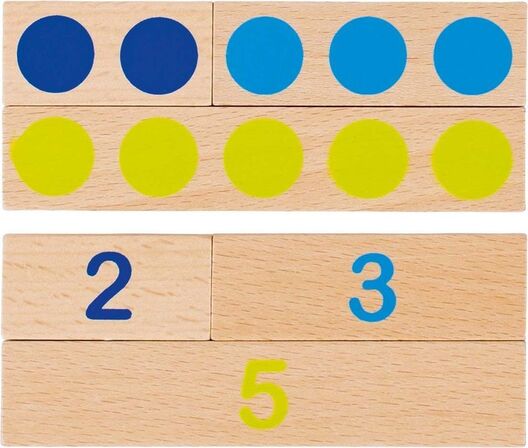 2 stk. Regnestave fra Goki - Visualisering af matematik