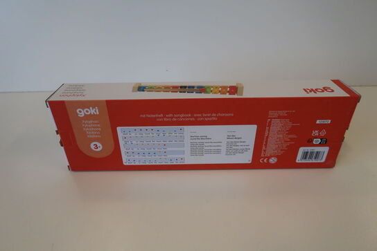 Xylofon m. 12 toner fra Goki