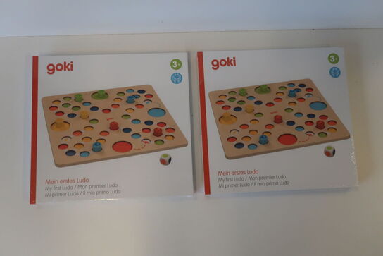 2 stk. Mit første Ludo fra Goki (3+)