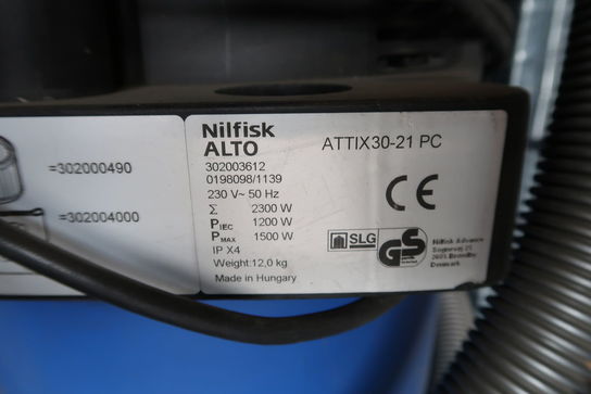 Støvsuger NILFISK Attix30-21 PC