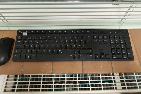 Dell tråløs Keyboard & mus - KM636 (black)