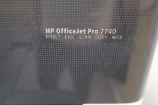 Printer, HP OfficeJet Pro 7740 