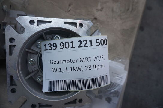 1 stk- gearmotor, MRT70/F