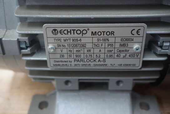 2 stk. el-motor, ECHTOP Motor MYT 90S-6