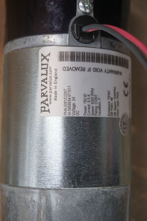 7 stk. el-motor, PARVALUX PM4-0081/CONT