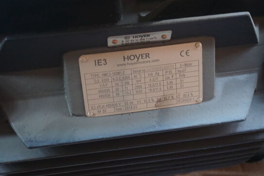 1 stk. el-motor, Hoyer, MHC-160M1-2