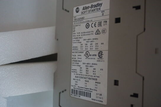 1 stk. softstarter, Allen Bradley 