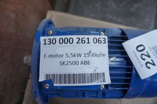 1 stk. el-motor, Hoyer MS132S-4