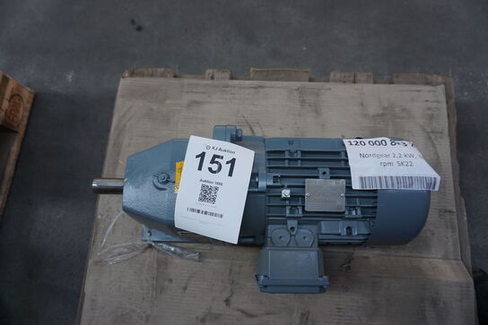 1 stk. gearmotor, Nord