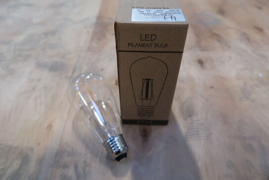 25 stk. LED pærer E27 4W