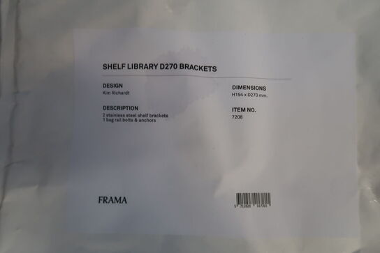 Diverse Frama Shelf Libary system produkter