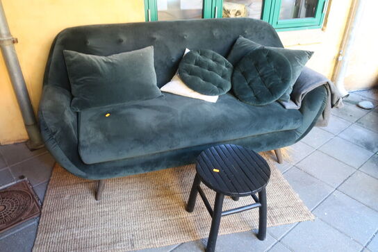 2 stk. sofaer samt skammel