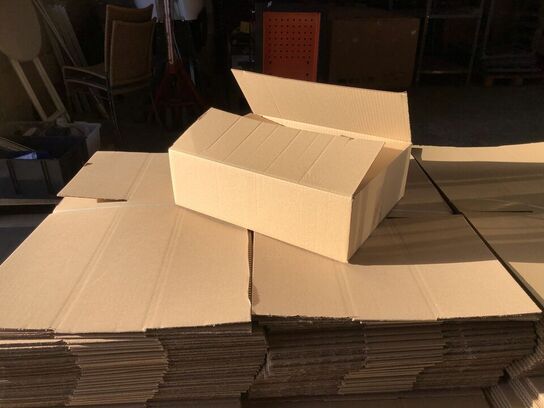 300 stk Papkasser til emballage/forsendelse/opbevaring 