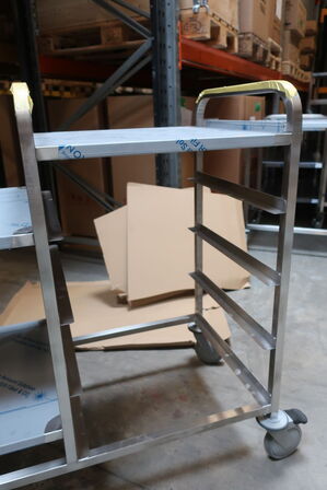 Afrydningsvogn for opvaskekurve 500x500 mm