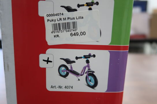 Løbecykel PUKY 4074 Lilla (Ubrugt) *MOMSFRI*