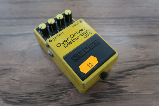 Effektpedal BOSS Overdrive/Distortion OS-2 *MOMSFRI*