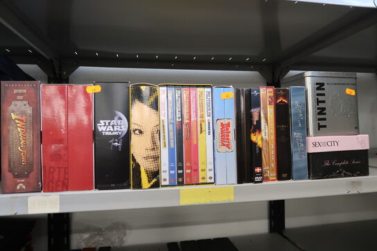 13 stk. DVD bokse bla. Drengene fra Angora, Star Wars m.m. *MOMSFRI*