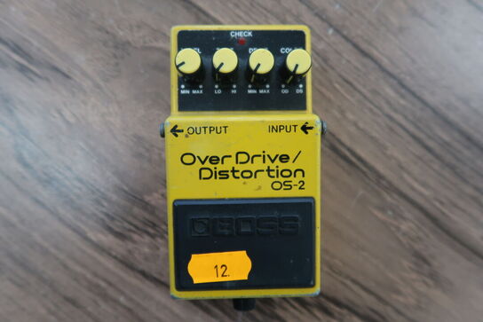 Effektpedal BOSS Overdrive/Distortion OS-2 *MOMSFRI*